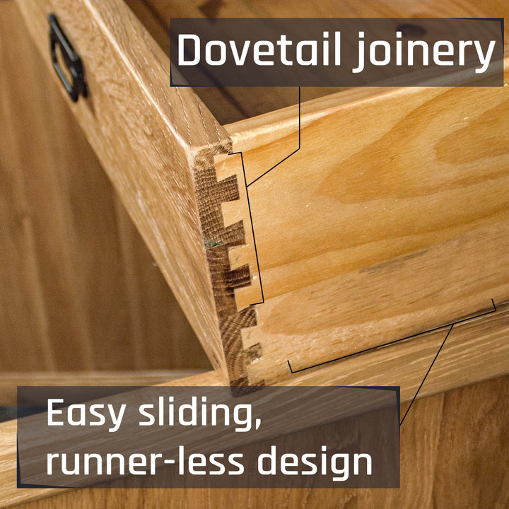 Vienna Oak Large Buffet