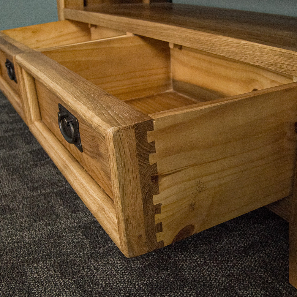 Yes 2 Drawer Oak Entertainment Unit
