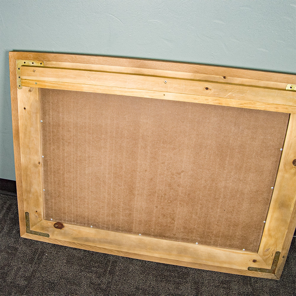 Yes 1.1m Oak Frame Mirror