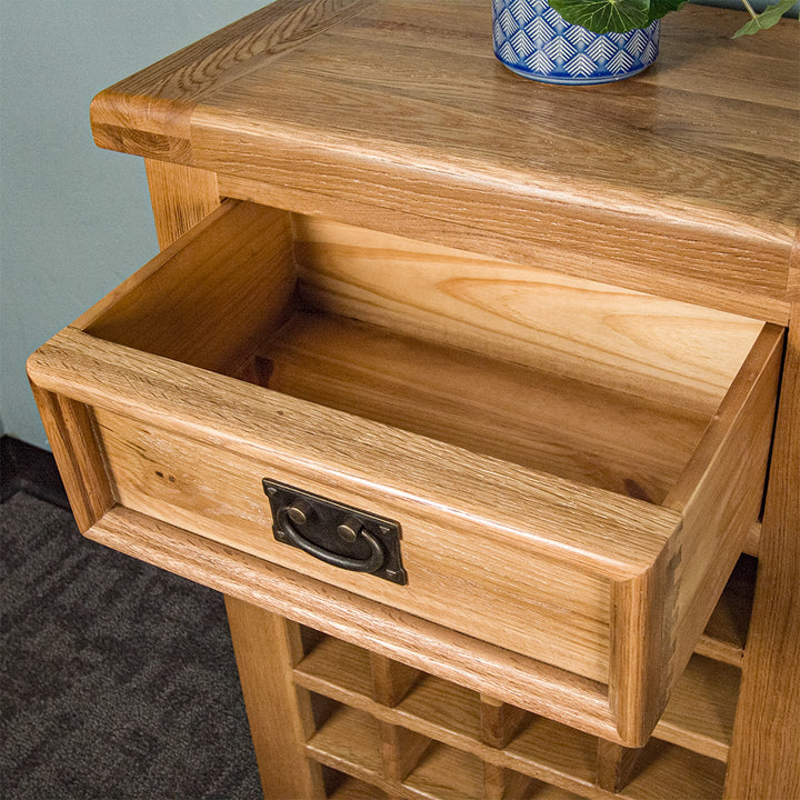 Yes Oak Wine Cabinet
