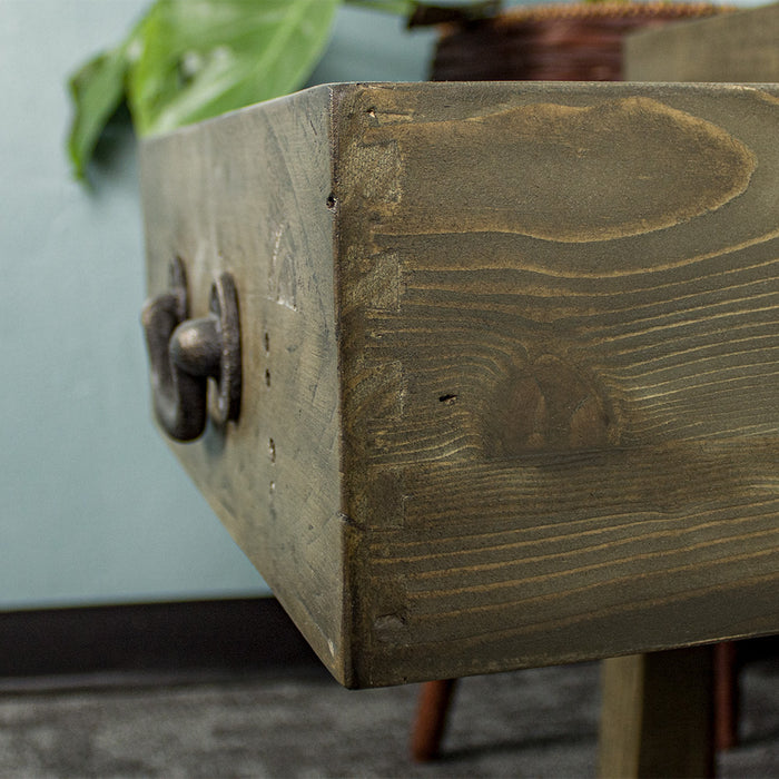 Stonemill Recycled Pine Bedside Cabinet