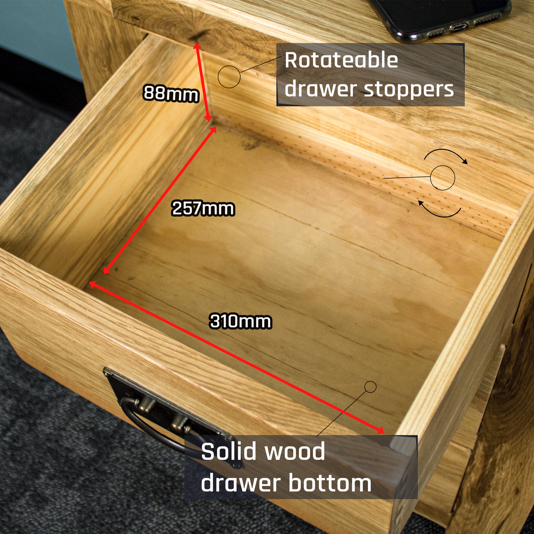 Yes Oak Bedside Table