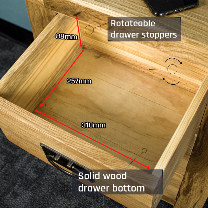 Yes Oak Bedside Table