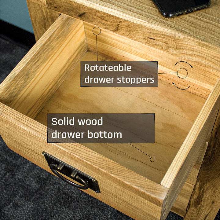 Yes Oak Bedside Table