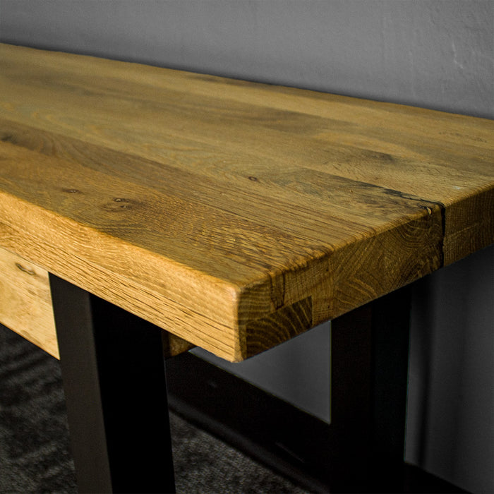Golden Gate Long Oak Bench