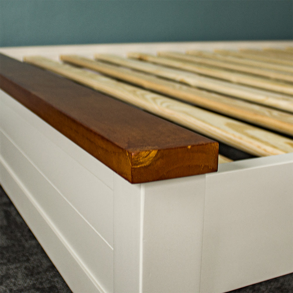Alton King Bed + Medium Euro Top Mattress Combo