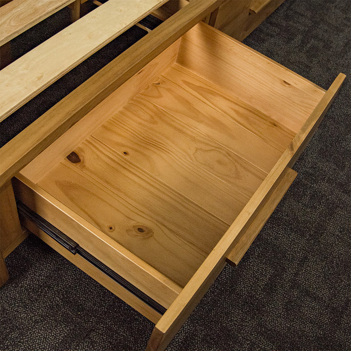 Kimberly NZ Pine Queen Bed Frame