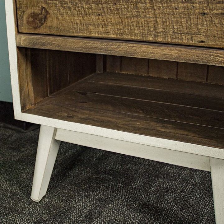 Nova Recycled Pine Lamp Table