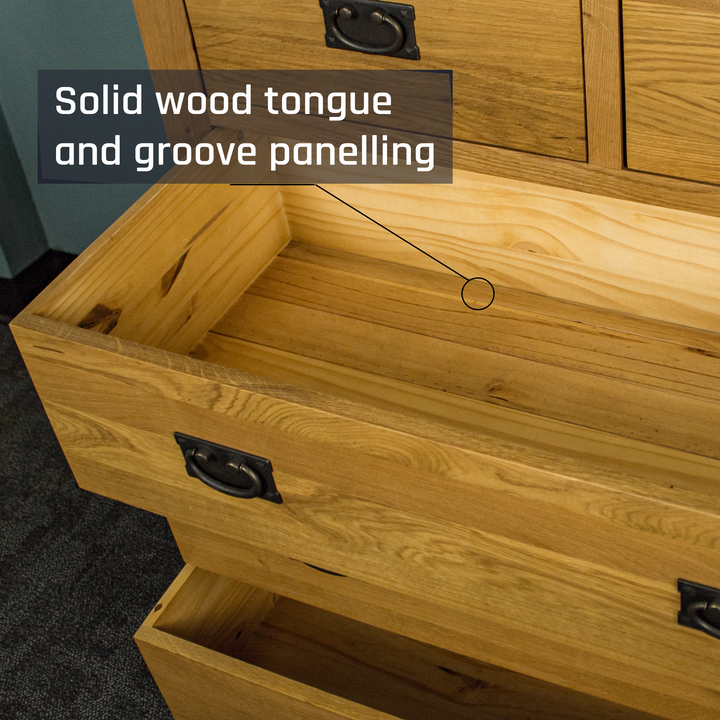 Queensland Five Drawer Tallboy