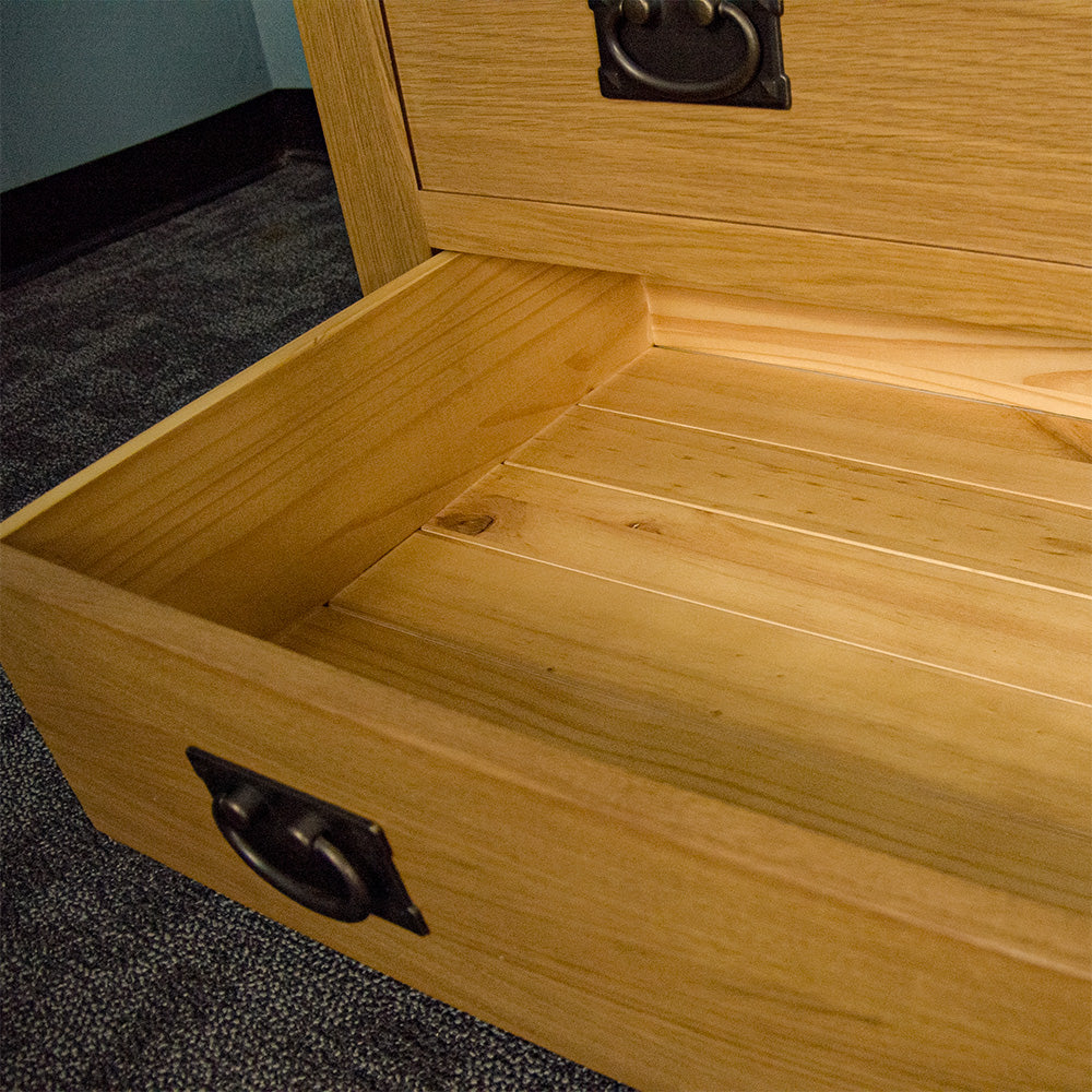 Queensland Oak Blanket Box