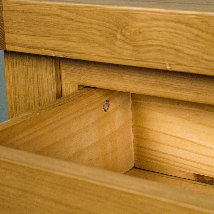 Queensland Compact Oak Hall Table