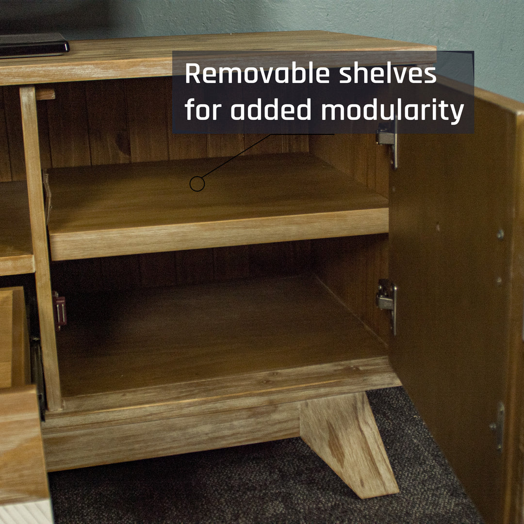 Soho 1.4m NZ Pine Entertainment Unit