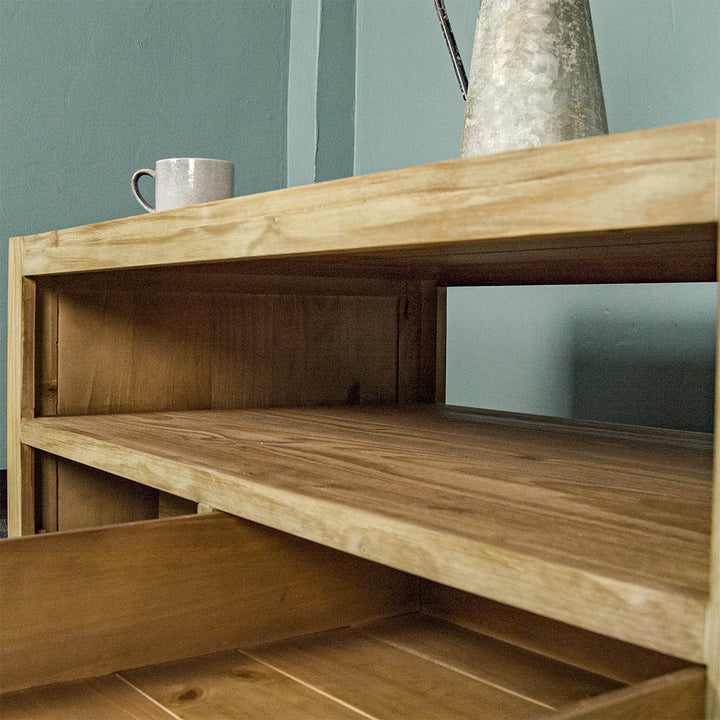 Vancouver 2 Drawer NZ Pine Coffee Table