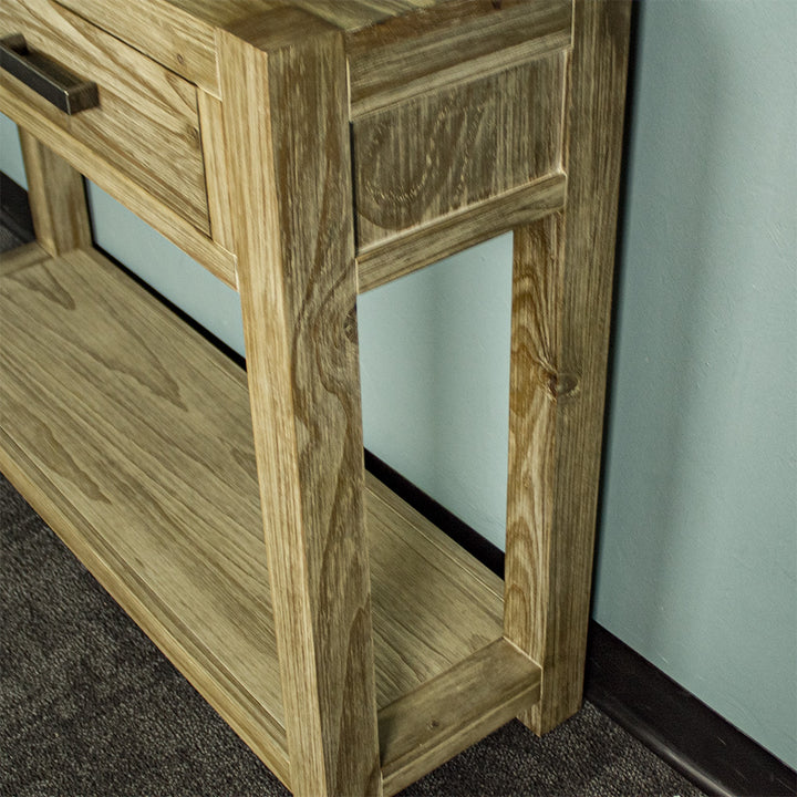 Vancouver 2 Drawer NZ Pine Hall Table