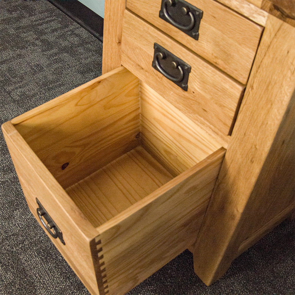 Vienna Oak Bedside Table