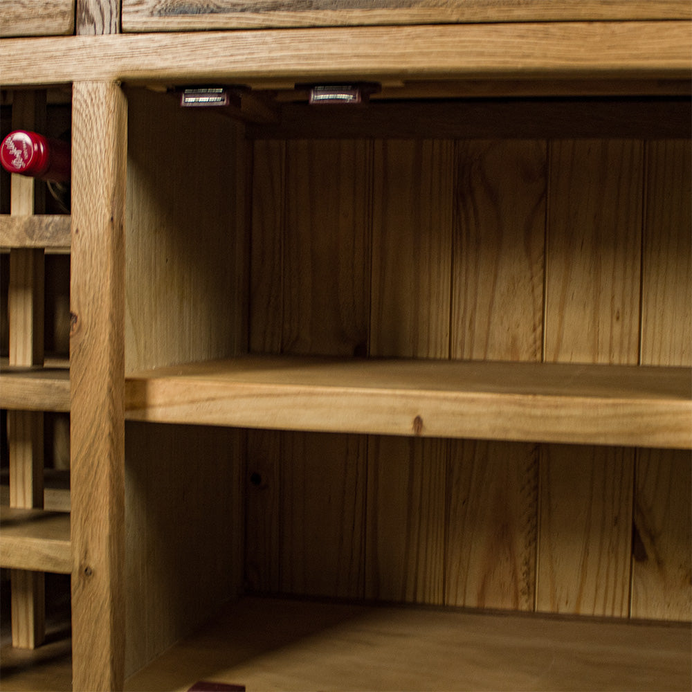 Vienna Oak Medium Wine Buffet