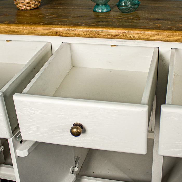 Loire Two-Tone Medium Oak Buffet