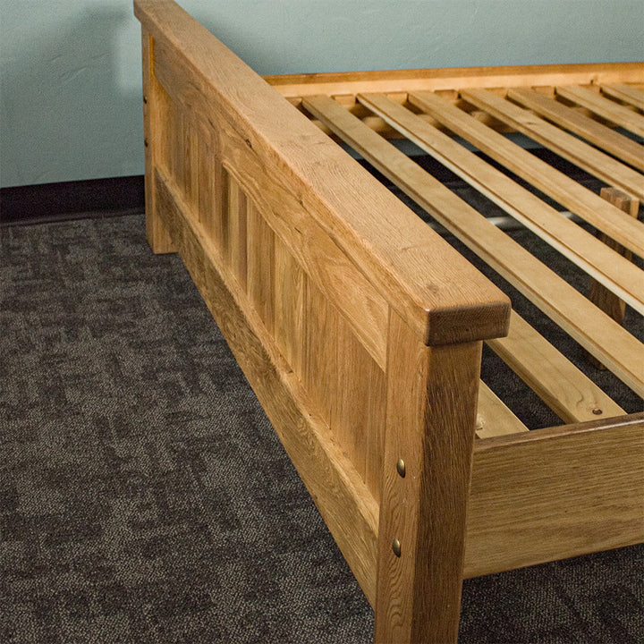 Camden Oak Double Size Bed Frame