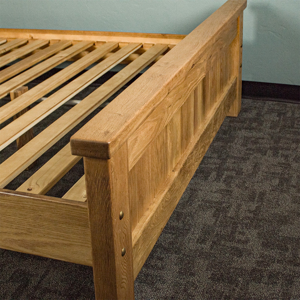 Camden Super King Size Oak Slat Bed Frame