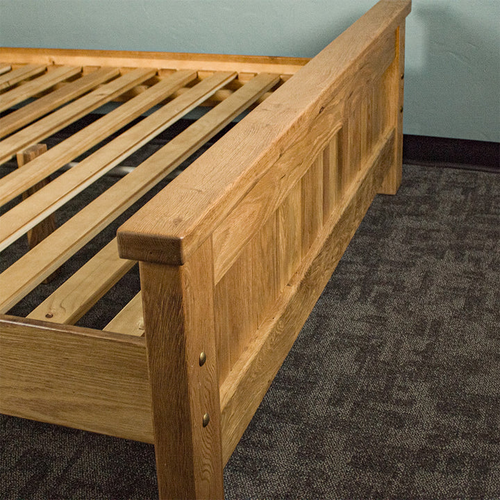 Camden Super King Size Oak Slat Bed Frame
