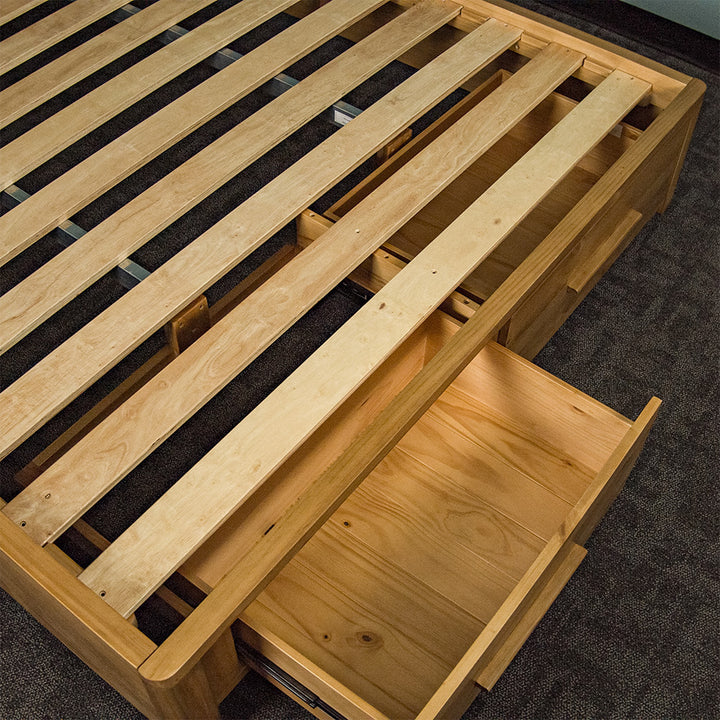 Kimberly NZ Pine Queen Bed Frame