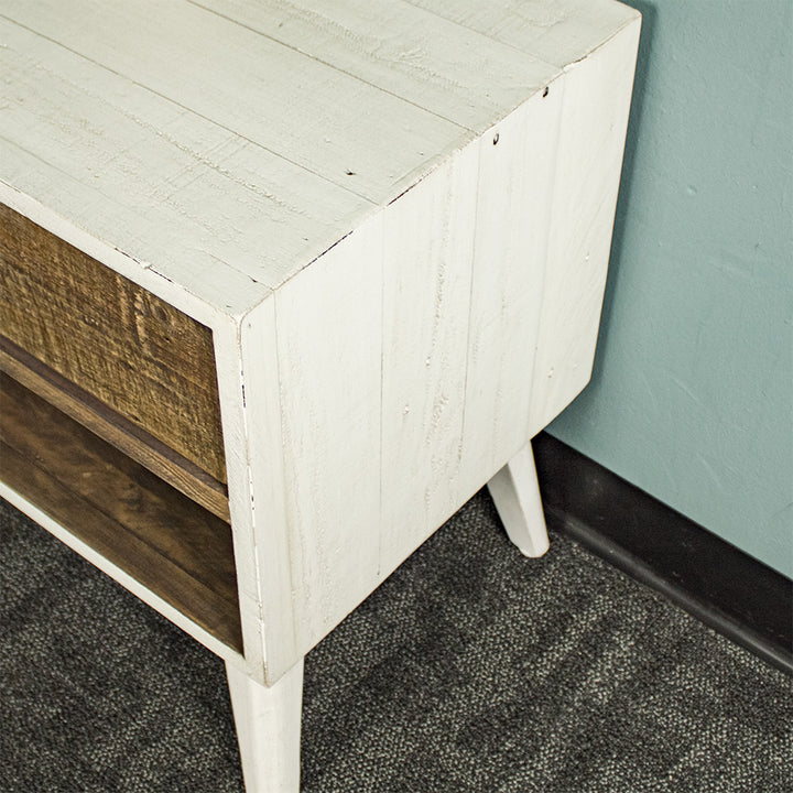 Nova Recycled Pine Lamp Table