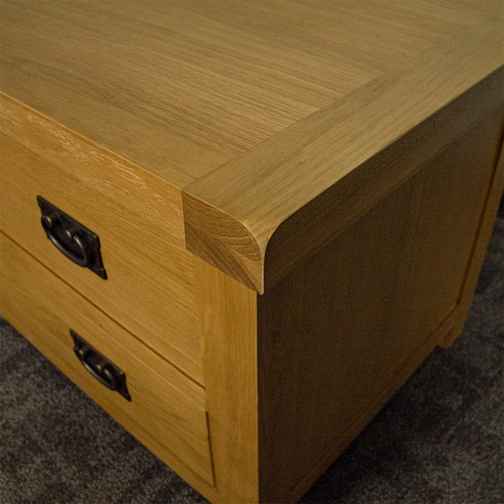 Queensland Oak Blanket Box