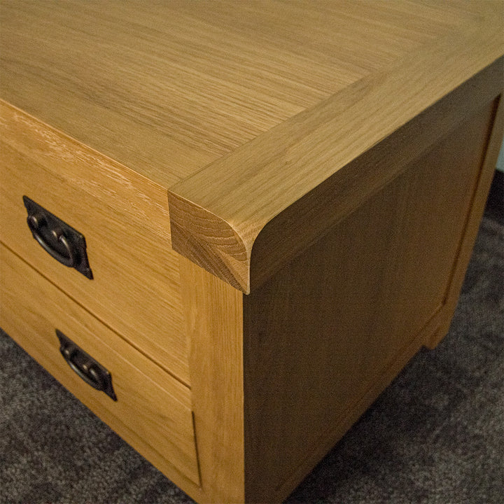 Queensland Oak Blanket Box