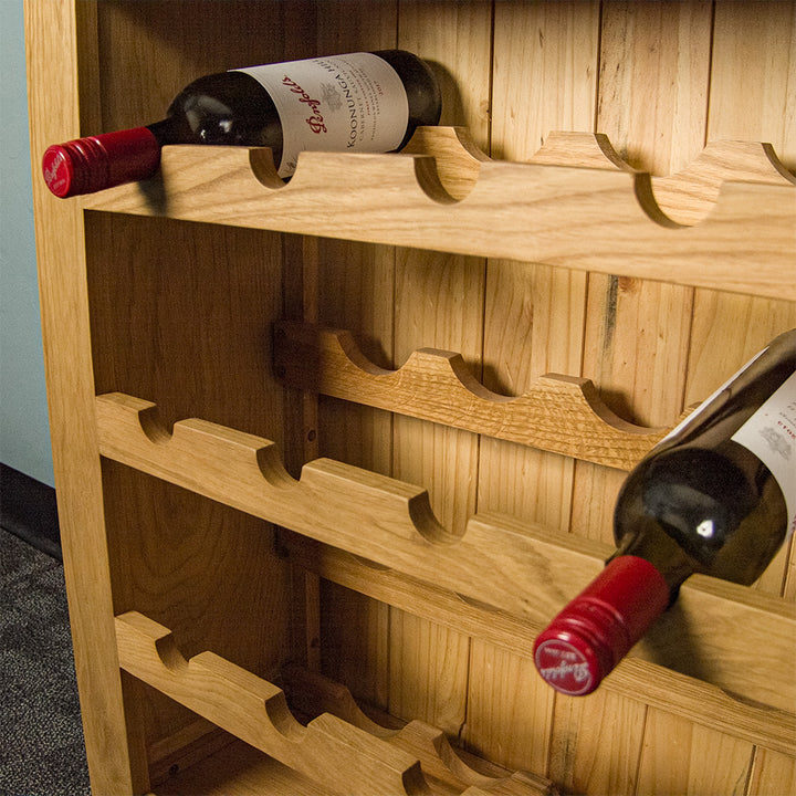 Queensland Oak Wine Rack