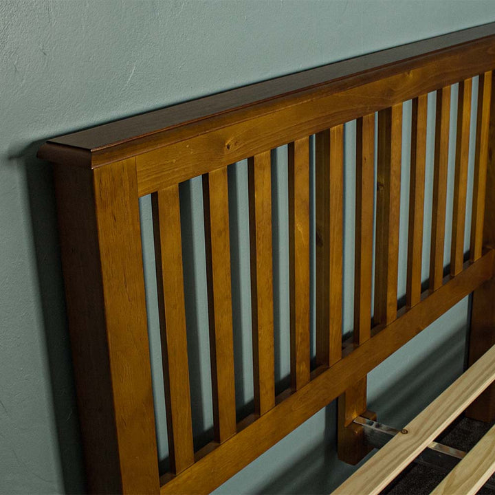 Trent Queen Bed Frame + Five Zone Mattress Combo
