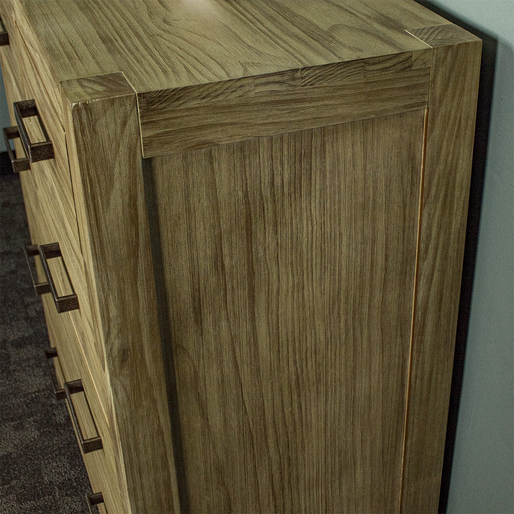 Vancouver 5 Drawer NZ Pine Tallboy