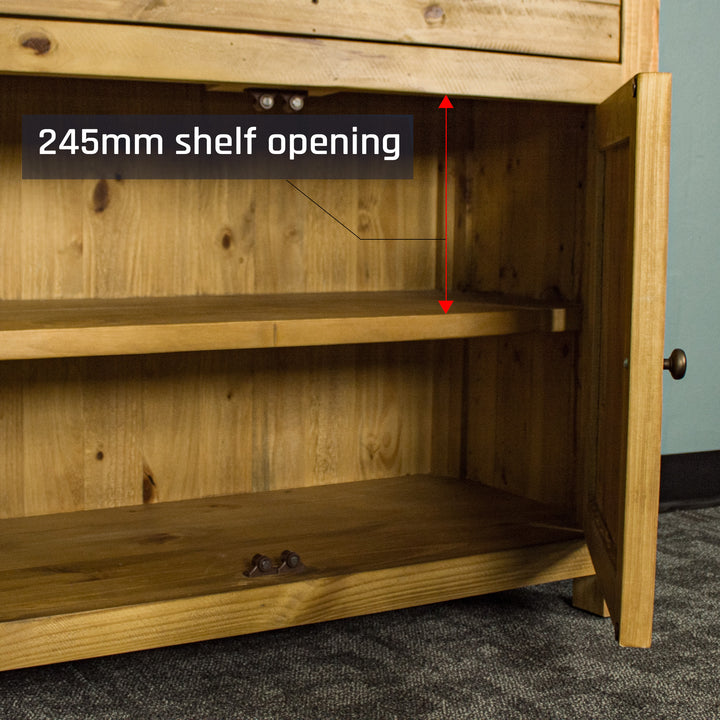 Ventura Recycled Pine Large Buffet
