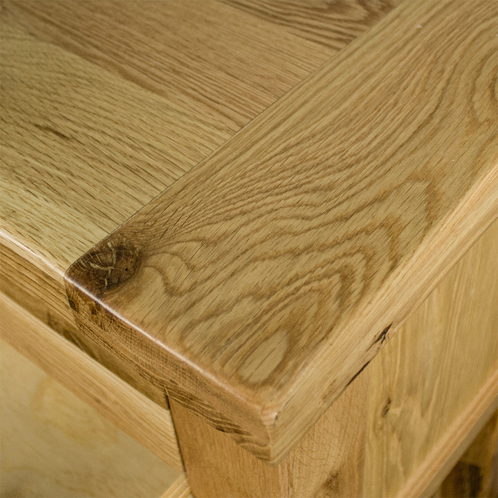 Vienna 4 Drawer Oak Hall Table