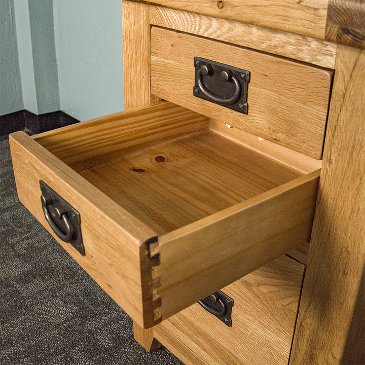 Vienna Oak Bedside Table