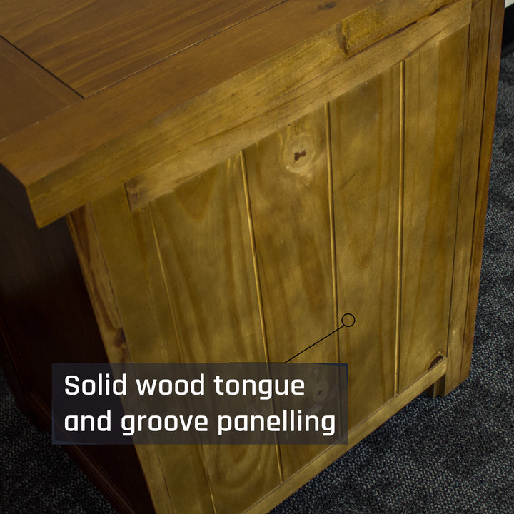 New Quebec Large Bedside Cabinet