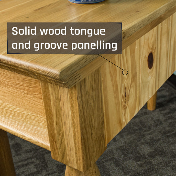 Boston Oak Hall Table