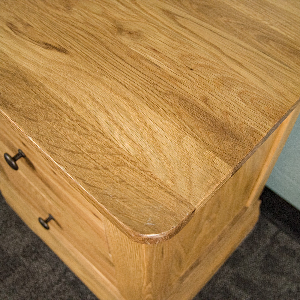 Oakland 2 Drawer Bedside Table