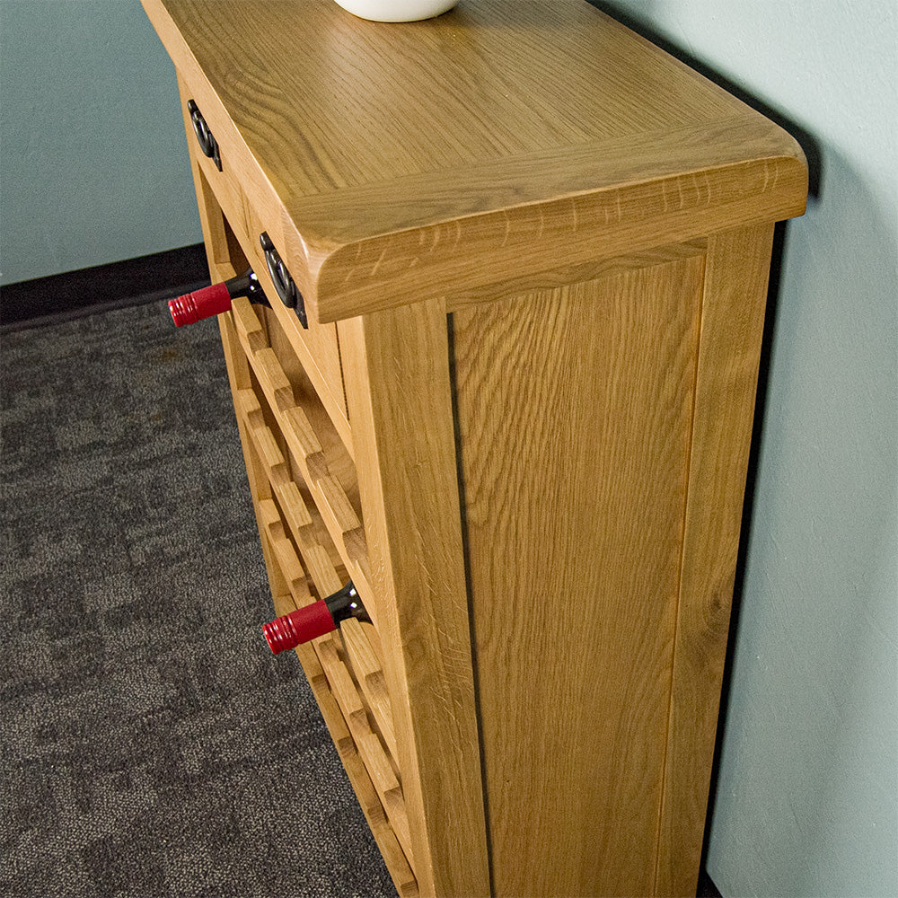 Queensland Oak Wine Rack