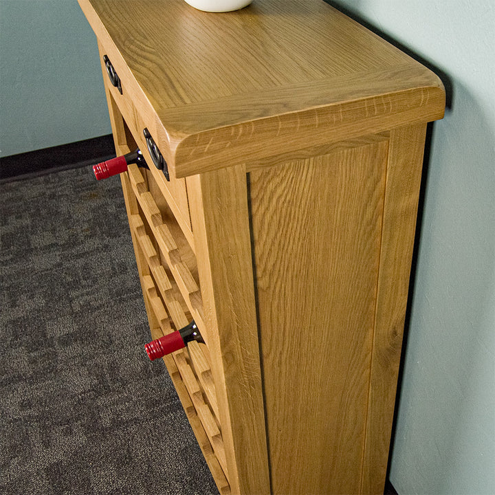 Queensland Oak Wine Rack