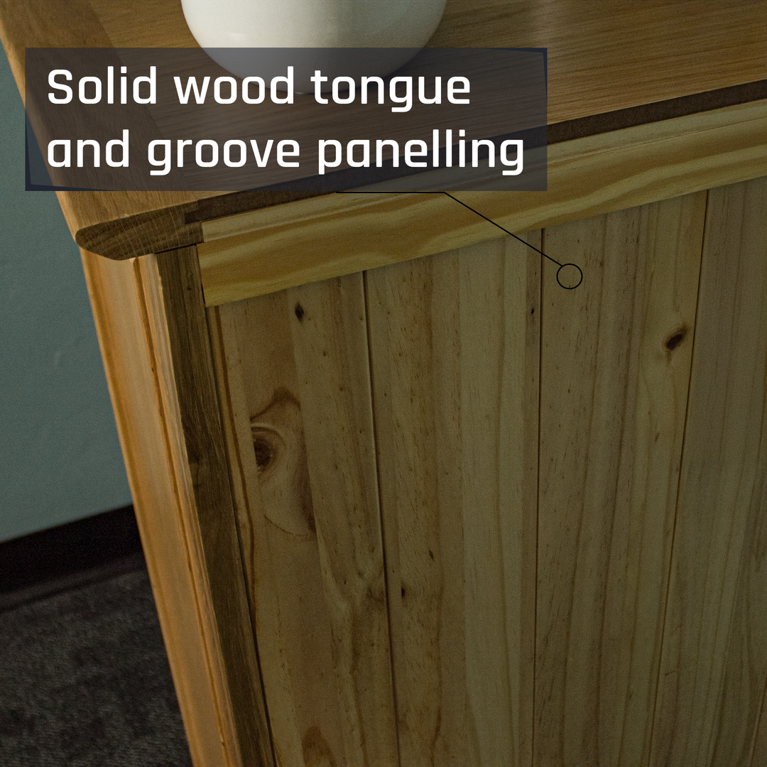 Victoria Oak 4 Drawer Lingerie Chest