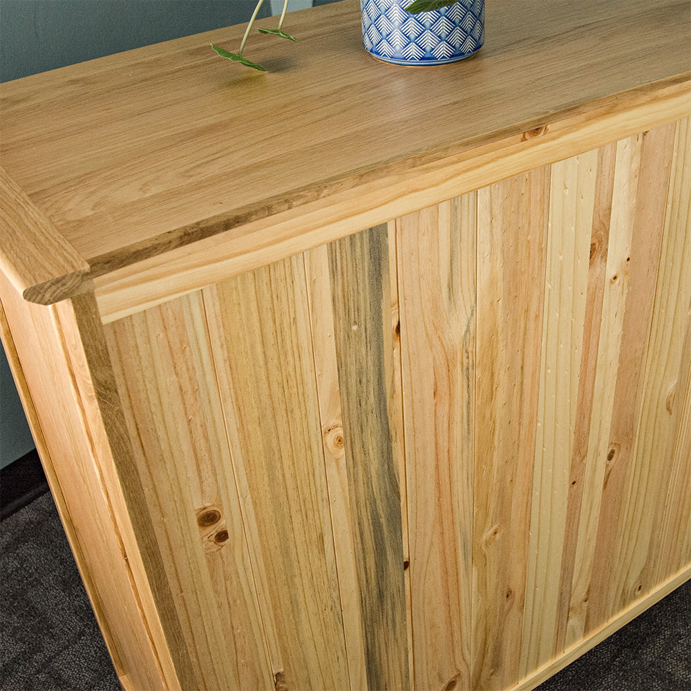Victoria Oak 5 Drawer Tallboy