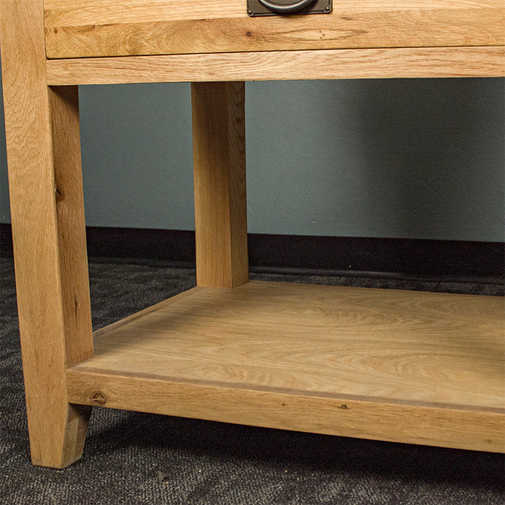 Vienna Oak Butcher's Block with Granite Top