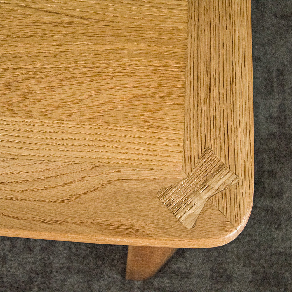 Dakota 4 Seater Square Oak Extending Dining Suite