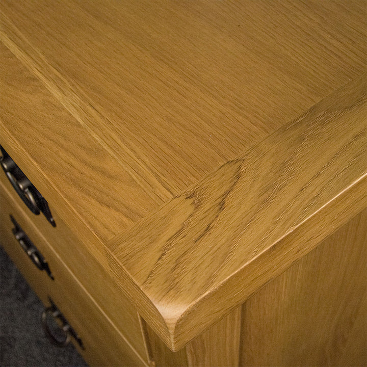 Queensland 7 Drawer Oak Lowboy