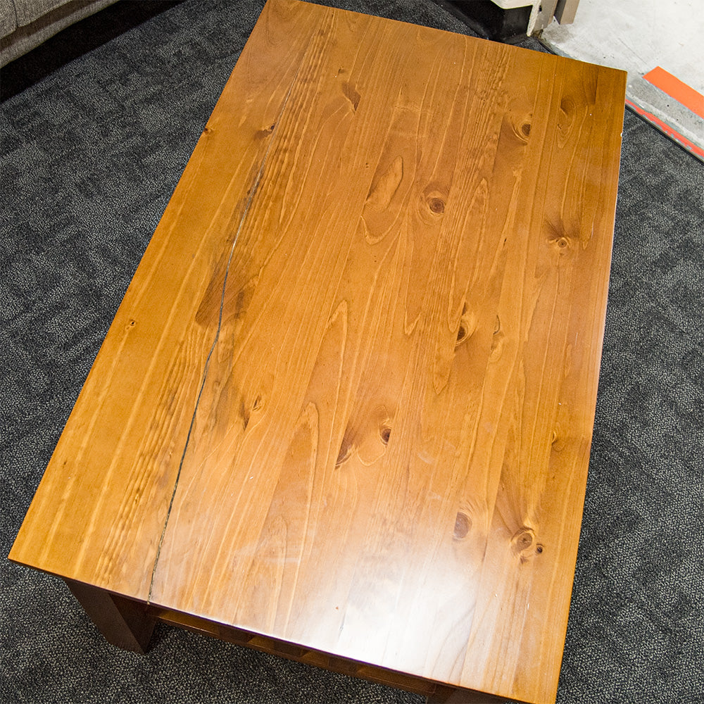 [LOCAL PICKUP ONLY] Montreal Coffee Table with 2 Drawers (Damaged)