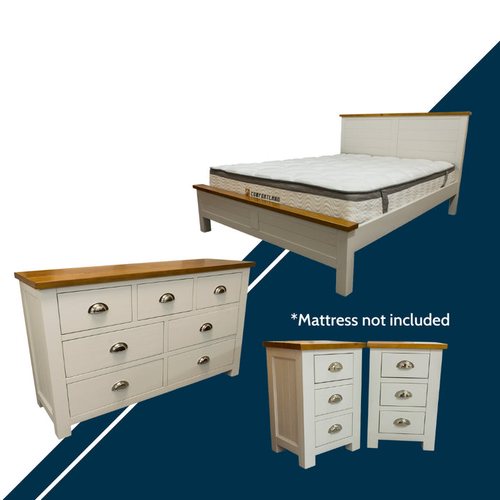 Alton Queen Bedroom Suite (4 Pieces) With Lowboy