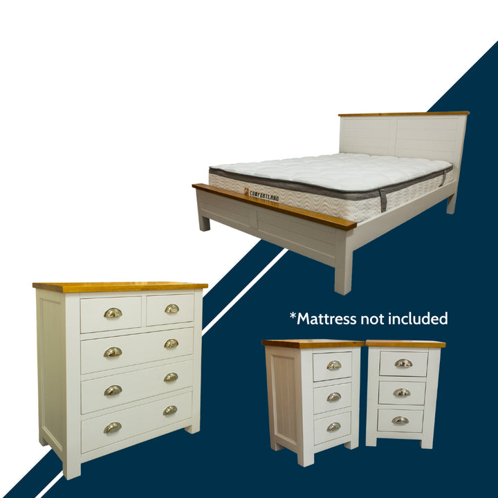 Alton Queen Bedroom Suite (4 Pieces) With Tallboy