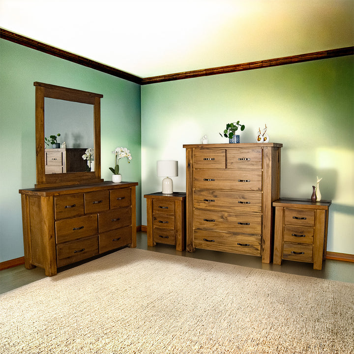Botanica Four Piece Bedroom Suite With Mirror