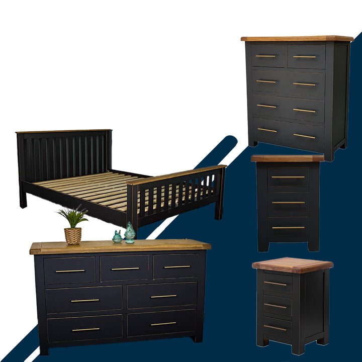 Cascais 5 Piece Queen Bedroom Suite