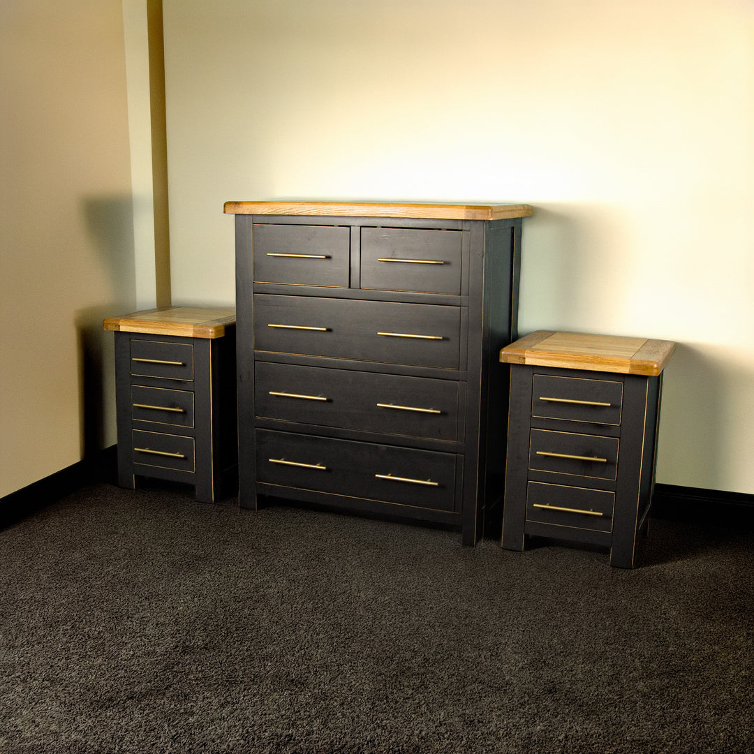 Cascais 3 Piece Bedroom Suite with Tallboy